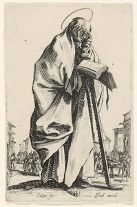 San Simone da Les Grands Apôtres, 1631 da Jacques Callot