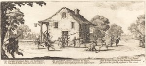 Scena di Saccheggio da Jacques Callot