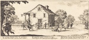 Scena di Saccheggio da Jacques Callot