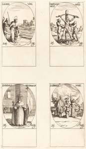 Santa Aurea; San Bartolomeo; San Luigi; San Genesio da Jacques Callot