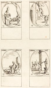 San Brizio; San Serapione; San Eugenio; San Edmondo da Jacques Callot