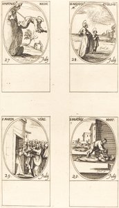 San Pantaleone; Santi Nazario e Celso; Santa Marta; Santa Beatrice da Jacques Callot