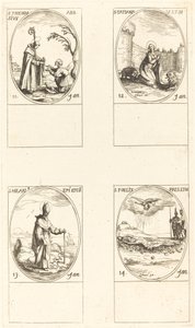 San Teodosio; Santa Tatiana; San Ilario; San Felice da Jacques Callot