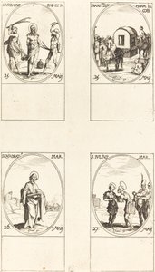 San Urbano, La Traslazione di Santa Maria di Giacomo, San Quadrato, San Giulio da Jacques Callot