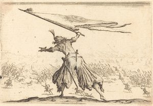 Il portabandiera da Jacques Callot