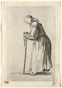 I mendicanti: Mendicante con il suo rosario