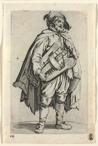 I mendicanti: Suonatore di organetto da Jacques Callot