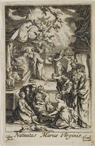 La nascita della Vergine Maria, da La vita della Vergine