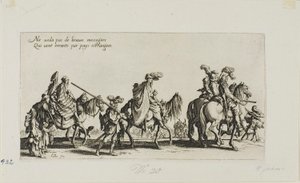I boemi in marcia, da I boemi da Jacques Callot