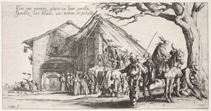 I Bohemi: Il luogo di sosta: La chiromante, c. 1621-1625