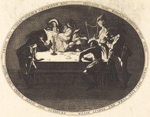 I Giocatori di Carte da Jacques Callot