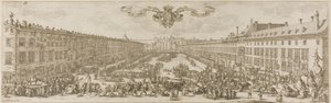 La Carrière a Nancy da Jacques Callot