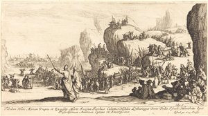 Il passaggio del Mar Rosso da Jacques Callot