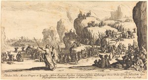 Il passaggio del Mar Rosso da Jacques Callot