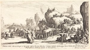 Il passaggio del Mar Rosso da Jacques Callot