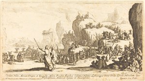 Il passaggio del Mar Rosso da Jacques Callot
