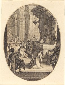 Il culto di Dio, probabilmente 1627 da Jacques Callot