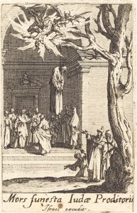 La morte di Giuda da Jacques Callot