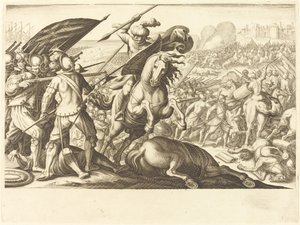 La sconfitta della cavalleria turca, c. 1614
