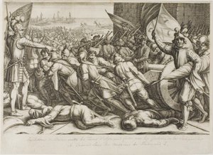 La partenza delle truppe