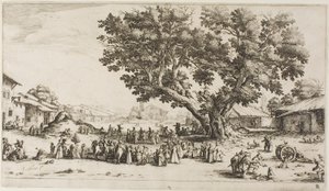 La fiera di Gondreville da Jacques Callot