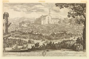 La fiera di Impruneta da Jacques Callot