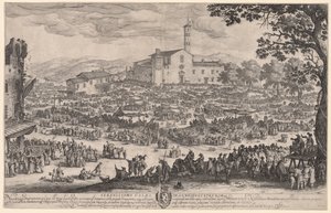 La fiera di Impruneta da Jacques Callot
