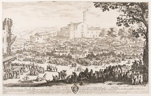 La fiera di L’Impruneta da Jacques Callot