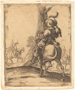 Il falconiere da Jacques Callot