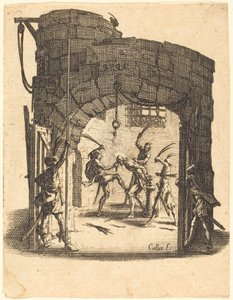 La flagellazione da Jacques Callot