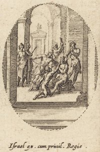 La Flagellazione, c. 1631 da Jacques Callot