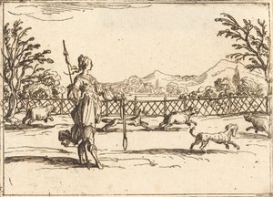 La cacciatrice da Jacques Callot