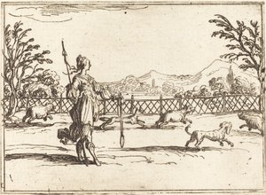 La cacciatrice da Jacques Callot