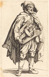 Il suonatore di ghironda da Jacques Callot