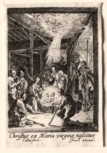 La vita della Vergine: La natività da Jacques Callot