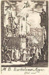 Il martirio di San Bartolomeo da Jacques Callot