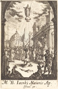 Il martirio di San Giacomo Maggiore da Jacques Callot