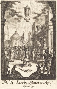 Il martirio di San Giacomo Maggiore da Jacques Callot