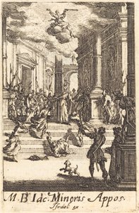 Il martirio di San Giacomo Minore, c. 1634-1635 da Jacques Callot