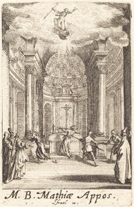 Il martirio di San Mattia da Jacques Callot