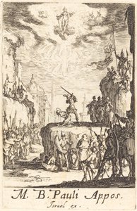 Il martirio di San Paolo da Jacques Callot