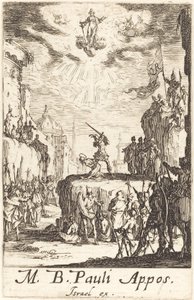 Il martirio di San Paolo da Jacques Callot
