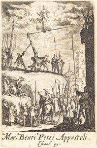 Il martirio di San Pietro da Jacques Callot