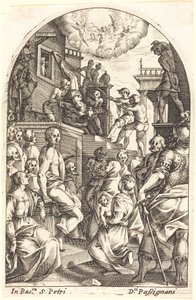 Il martirio di San Pietro da Jacques Callot