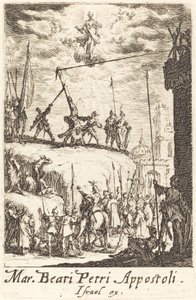 Il martirio di San Pietro da Jacques Callot