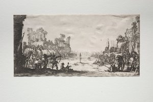 Il martirio di San Sebastiano da Jacques Callot