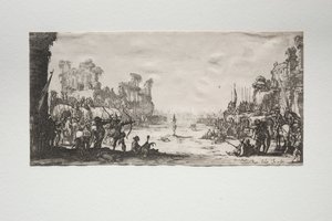 Il martirio di San Sebastiano da Jacques Callot