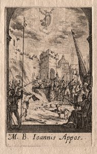 Il Martirio degli Apostoli: San Giovanni Evangelista