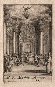 Il martirio degli apostoli: San Mattia