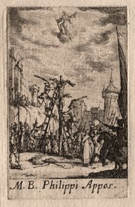 Il martirio degli apostoli: San Filippo da Jacques Callot